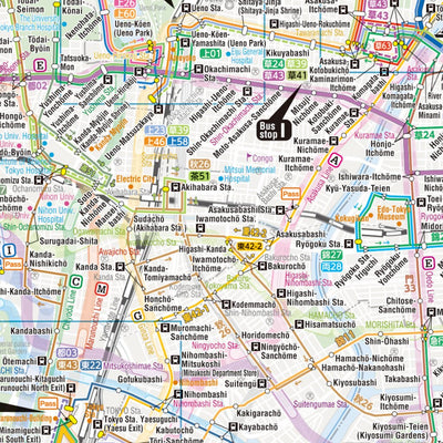 Toei Bus Route Map Preview 2