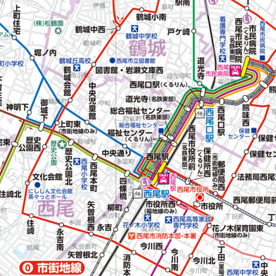 西尾市公共交通マップ Preview 3