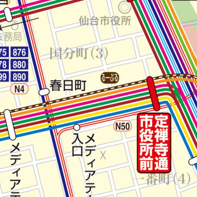 仙台中心部 Preview 2