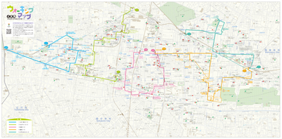 小平市ウォーキングマップ Preview 1
