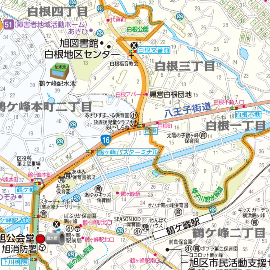 旭区区民生活・防災マップ Map by Buyodo corp. | Avenza Maps