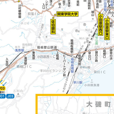 伊豆箱根バスルートマップ [小田原・箱根・熱海] Preview 3