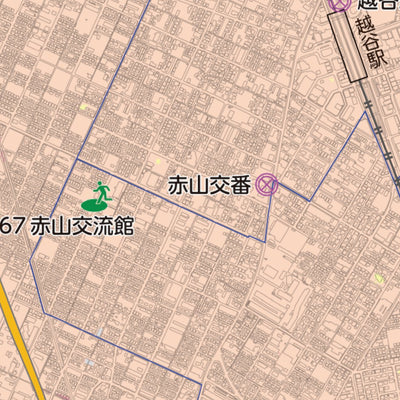 越谷市洪水ハザードマップ（利根川がはん濫した場合） Preview 3