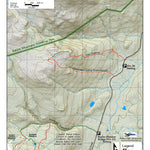 BV Backpackers Blue Geranium North Winter Map digital map