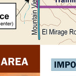California Trail Users Coalition El Mirage OHV Map digital map