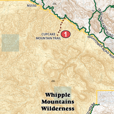 FOEM BLM Needles & Surrounding Areas OHV Map Preview 3