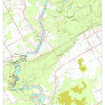 Canot Kayak Québec Batiscan #5 digital map
