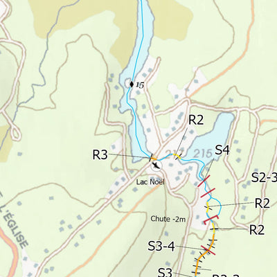 Canot Kayak Québec Bonniebrook #1 digital map