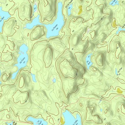 Canot Kayak Québec Chochocouane #3 digital map