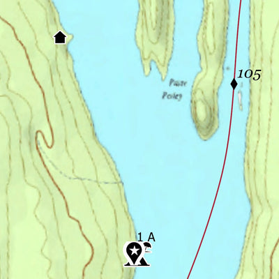 Canot Kayak Québec Dumoine #2 digital map