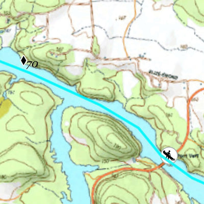 Canot Kayak Québec Gatineau #10 digital map