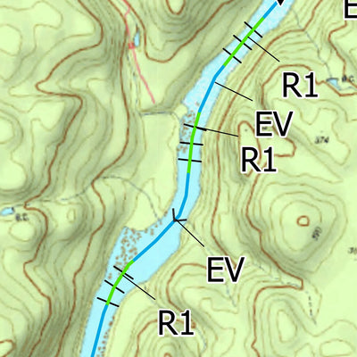 Canot Kayak Québec Gatineau #3 digital map