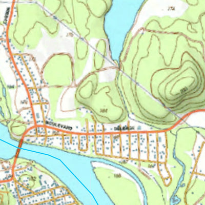 Canot Kayak Québec Gatineau #8 digital map