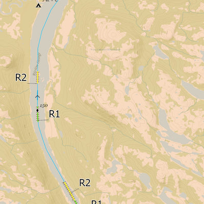 Canot Kayak Québec George #9 digital map
