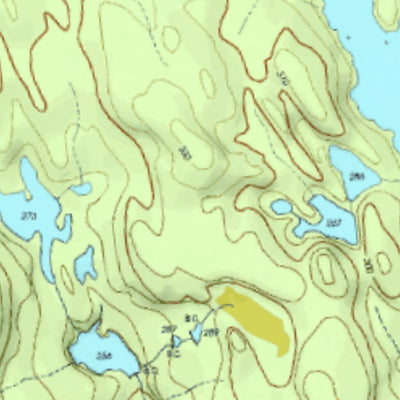 Canot Kayak Québec Noire #5 digital map