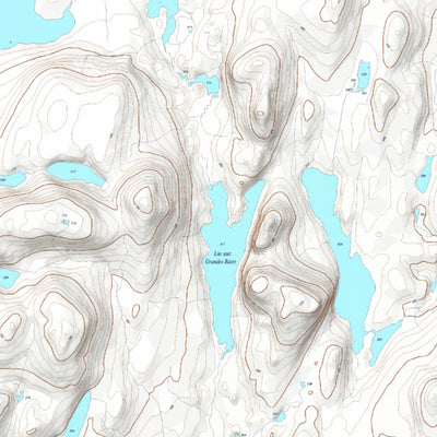 Canot Kayak Québec Peribonka #1 digital map