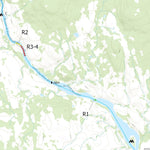 Canot Kayak Québec PetitMecatina #5 digital map