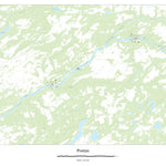 Canot Kayak Québec Pontax #2 digital map