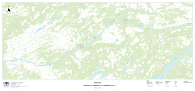 Canot Kayak Québec Pontax #2 digital map
