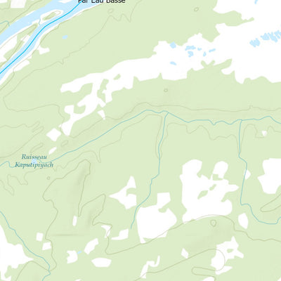 Canot Kayak Québec Pontax #2 digital map