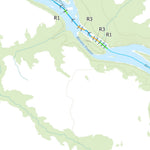 Canot Kayak Québec Pontax #5 digital map