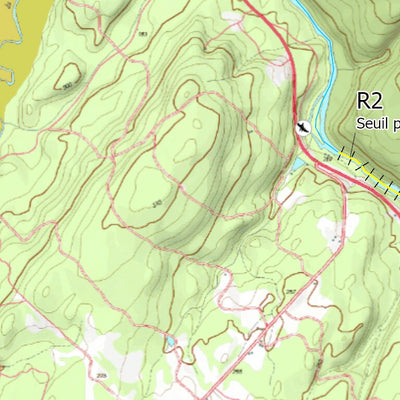 Canot Kayak Québec Rimouski #2 digital map