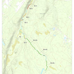 Canot Kayak Québec Rivière au Saumon (Bromton) digital map