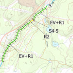Canot Kayak Québec Rivière Blanche (Outaouais) digital map