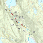 Canot Kayak Québec Rivière Mastigouche et Mastigouche Nord digital map
