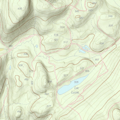 Canot Kayak Québec Rivière Neilson digital map
