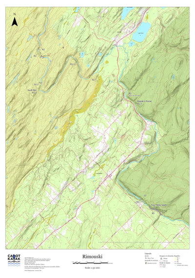 Canot Kayak Québec Rivière Rimouski bundle