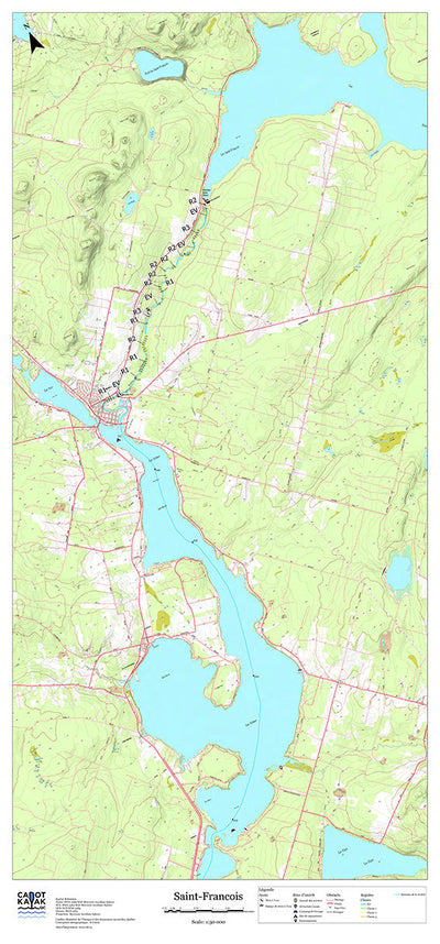 Canot Kayak Québec Rivière Saint-François bundle