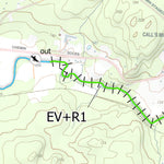 Canot Kayak Québec Rivière Yamaska Sud-Est digital map