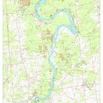 Canot Kayak Québec Saint_Francois #6 digital map