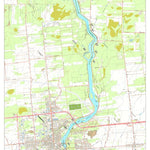 Canot Kayak Québec Saint_Francois #7 digital map