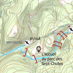 Canot Kayak Québec Sainte-Anne_du_Nord #3 digital map