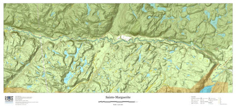 Canot Kayak Québec Sainte-Marguerite #1 digital map