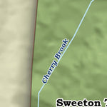 Canton Land Conservation Trust Sweeton Twin Bridges Preserve -LiDAR digital map