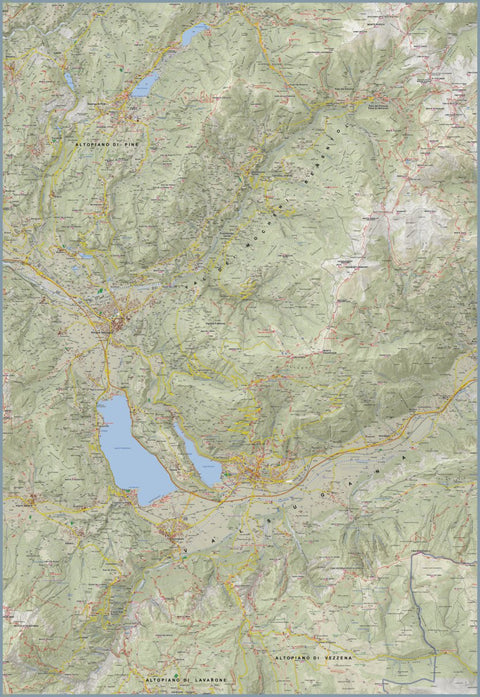 CARTAGO 313 Trento Alta Valsugana Est digital map