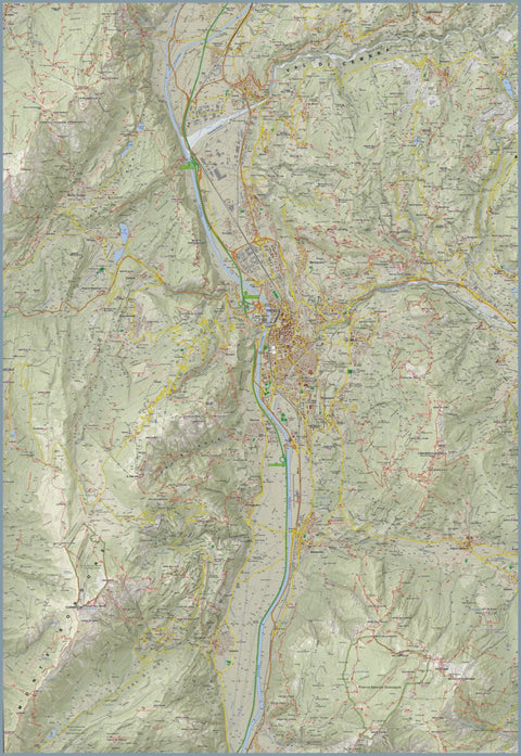 CARTAGO 313 Trento Alta Valsugana Ovest digital map