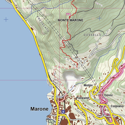 CARTAGO Antica Strada Valeriana digital map