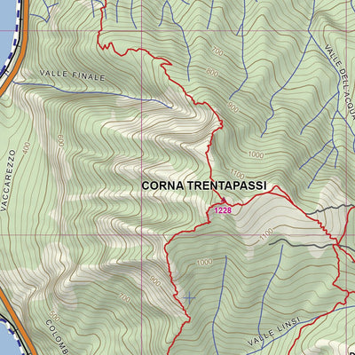 CARTAGO Antica Strada Valeriana digital map