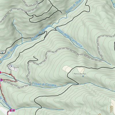 CARTAGO Arquata del Tronto digital map