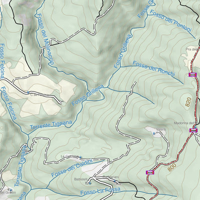 CARTAGO Arquata del Tronto digital map