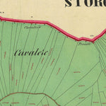 CARTAGO BONDONE Mappa originale d'impianto del Catasto austro-ungarico. Scala 1:2880 bundle