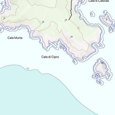 CARTAGO CAPO CARBONARA 197 digital map