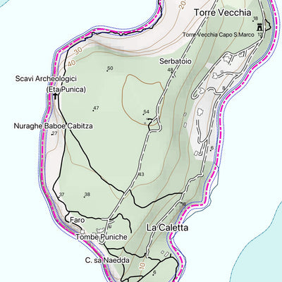CARTAGO CAPO SAN MARCO 124 digital map