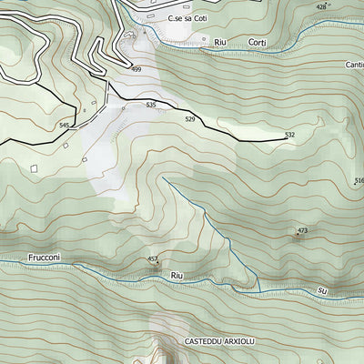 CARTAGO CASTIADAS 180 digital map