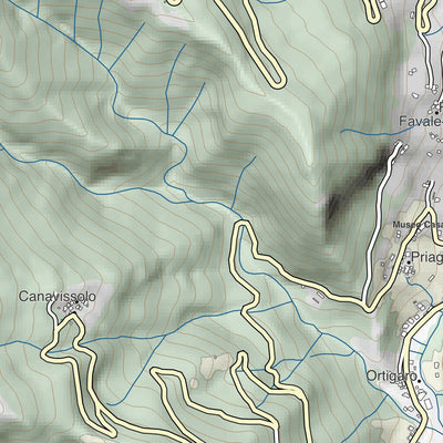 CARTAGO Favaro di Màlvaro digital map