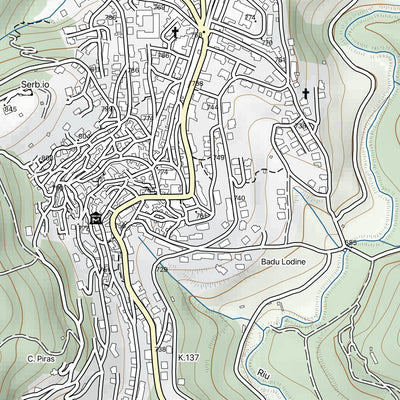 CARTAGO FONNI 100 digital map